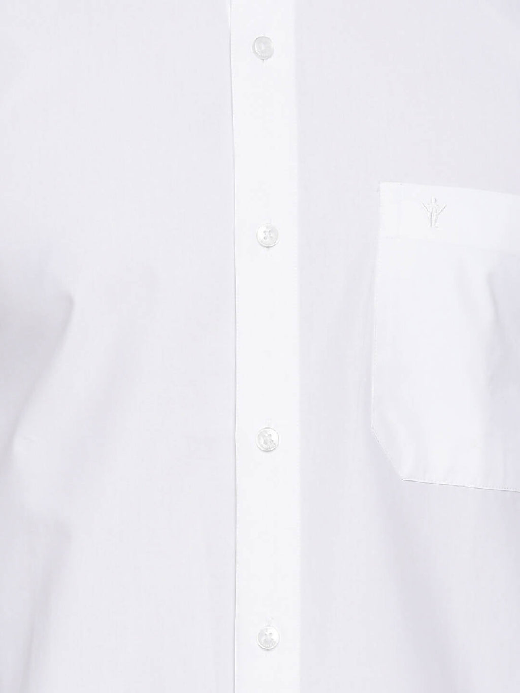 Ramraj Cotton Mens Full Sleeve Formal 100 % Cotton White Shirt