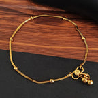 JS Fashion Indian Traditional Wear High Gold Polish Antique Jewellery Fancy Design Payal Set for Women & Girls - Distacart