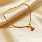 JS Fashion High Gold Thick Chain Traditional Anklet for Women & Girls - Distacart
