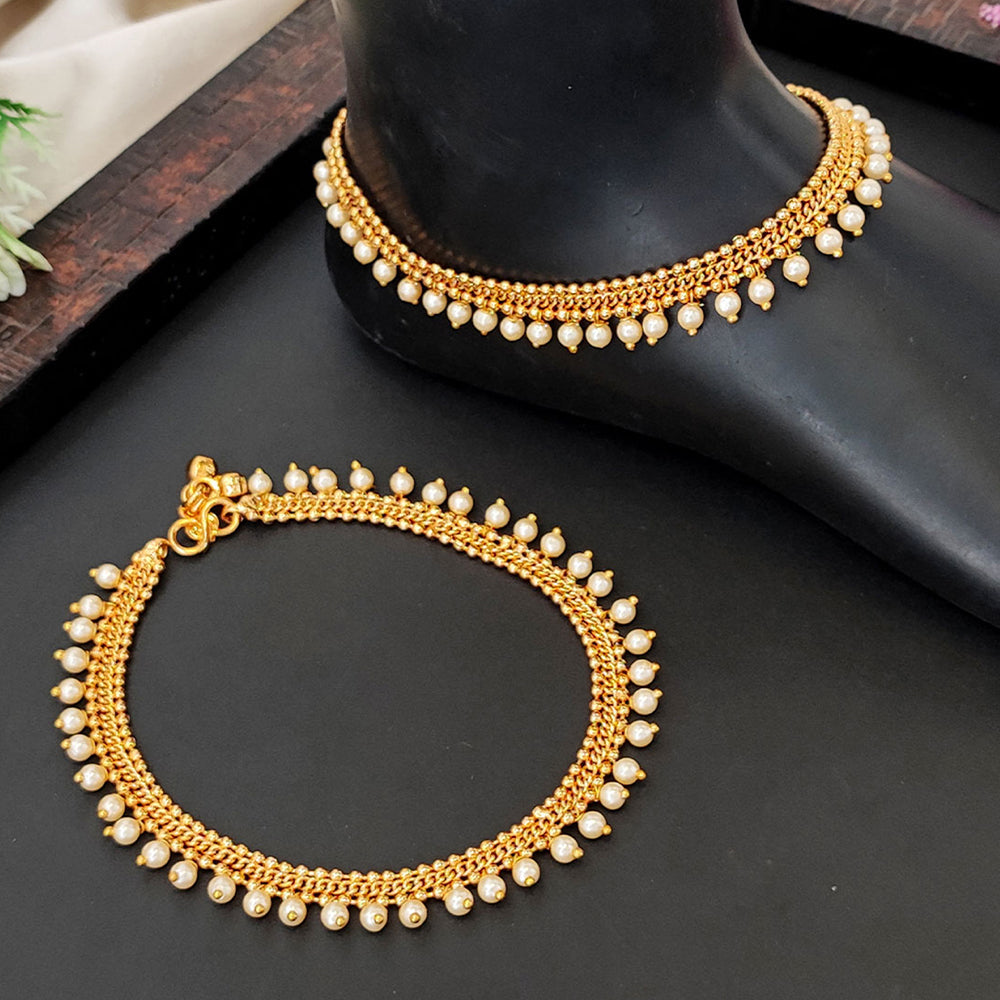 JS Fashion Elegant High Gold Traditional Payal for Women & Girls - Distacart