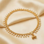 JS Fashion Premium High Gold Bridal Anklet Payal for Women & Girls - Distacart
