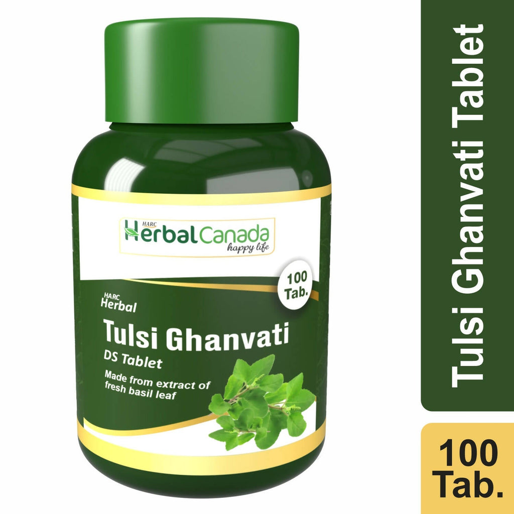 Herbal Canada Tulsi Ghanvati Tablets - Distacart