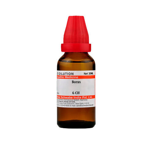 Dr. Willmar Schwabe India Borax Dilution - Distacart