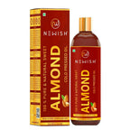 Newish Pure & Natural Sweet Almond Oil for Hair & Skin