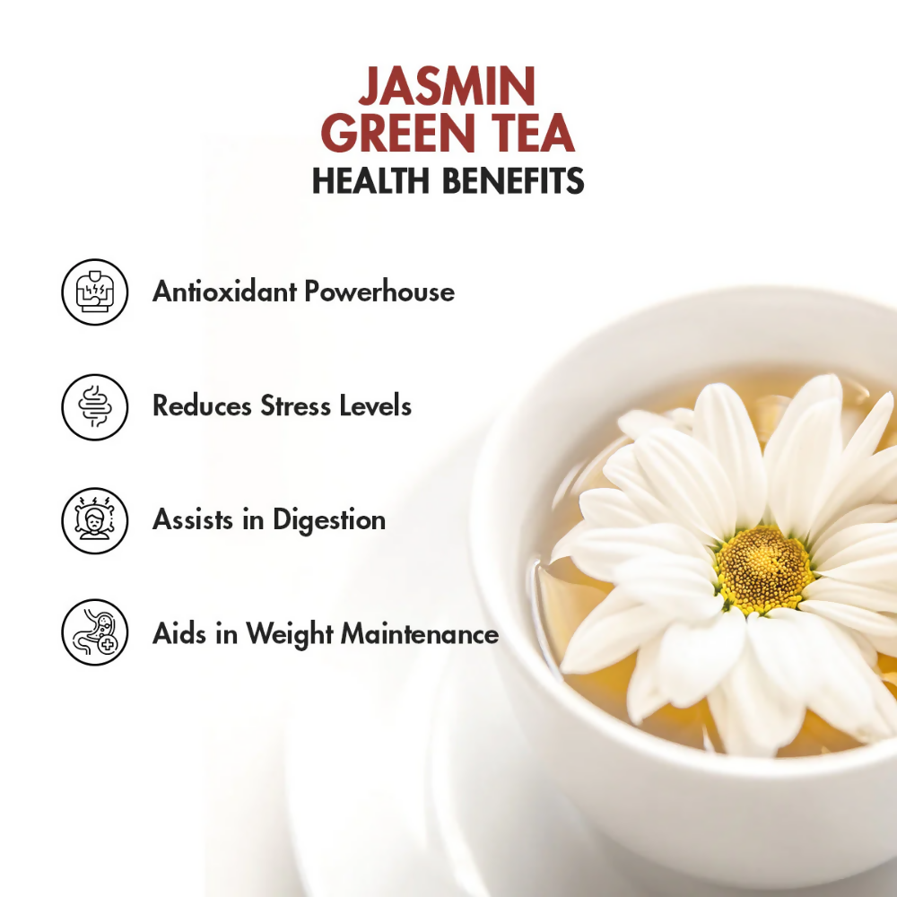 Tea Treasure Jasmine Loose Leaf Green Tea - Distacart
