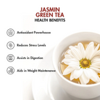 Tea Treasure Jasmine Loose Leaf Green Tea - Distacart