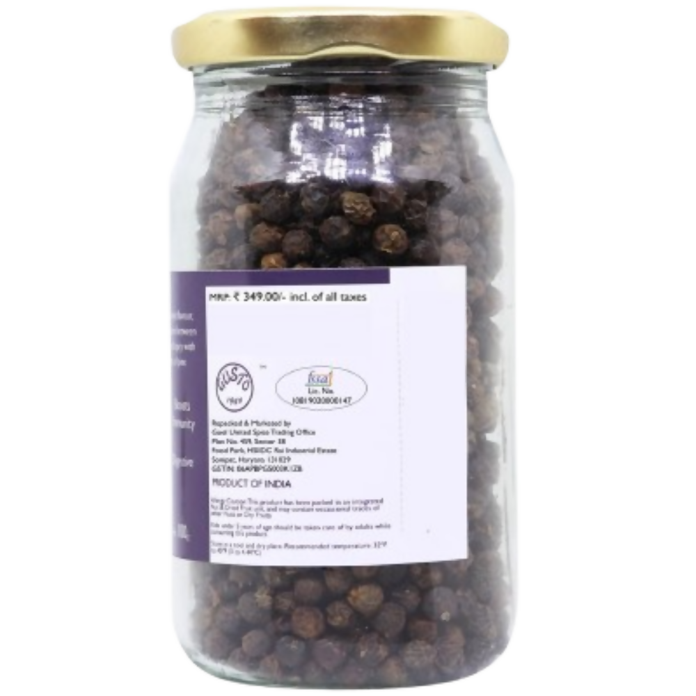 Tassyam Organics Fine Black Peppercorn - Distacart
