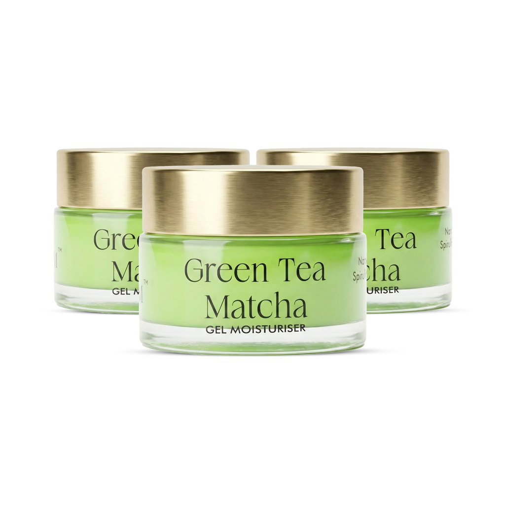 VedicDerm Green Tea Matcha Gel Moisturiser with Squalene and Niacinamide - Distacart
