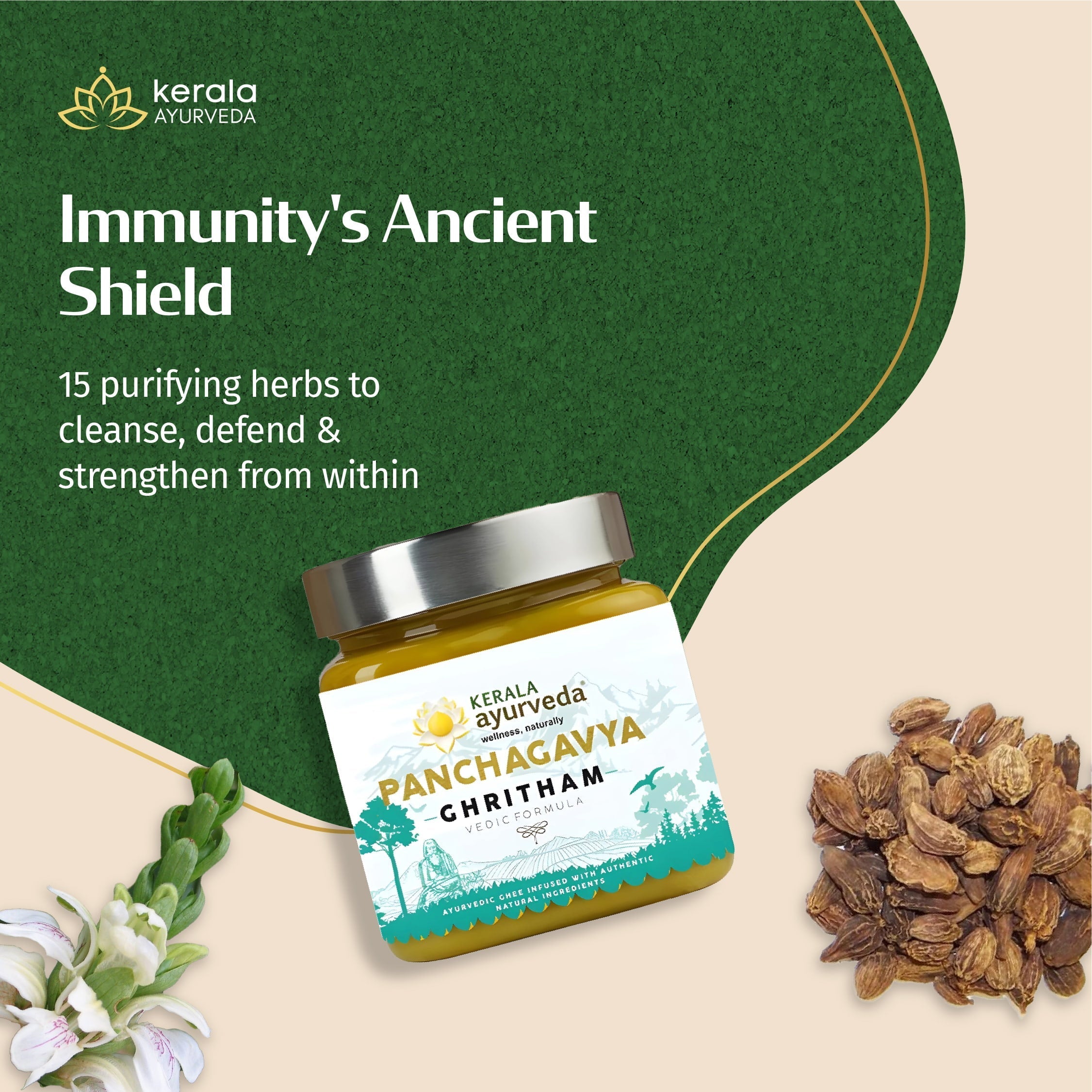 Kerala Ayurveda USA Panchagavya Ghee (Ghritham)