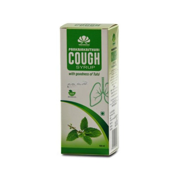 Pankajakasthuri Cough Syrup with Tulsi - Distacart