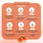 Ayouthveda Papaya Vera Facial Kit for glowing skin