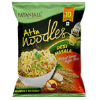Patanjali Atta Noodles Desi Masala (Pack of 10) - Distacart