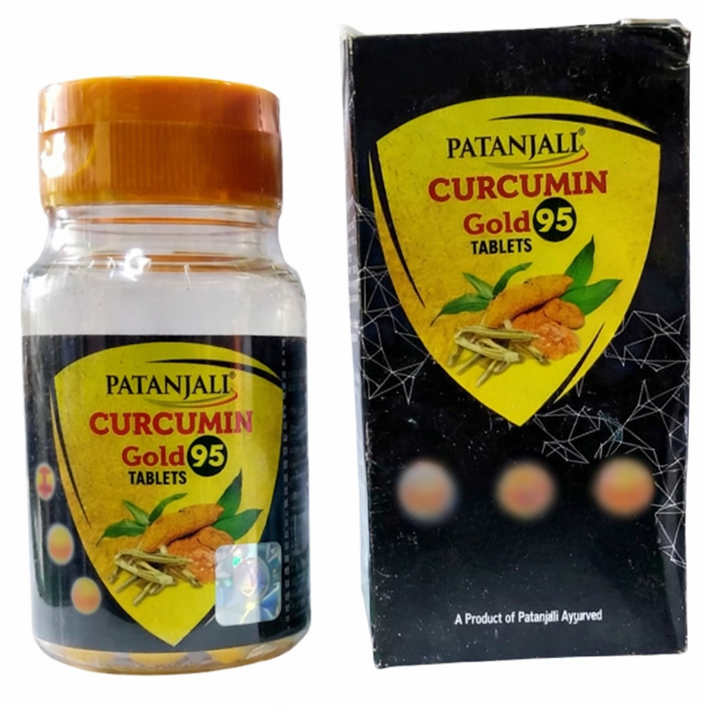 Patanjali Curcumin Gold Tablets - Distacart
