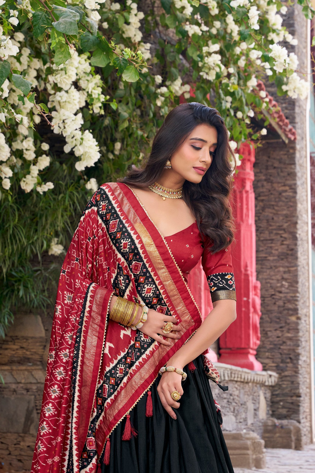 Lehenga Mart Designer Wedding Lehenga Choli For Women - Maroon