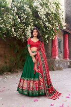 Lehenga Mart Designer Wedding Lehenga Choli For Women - Red