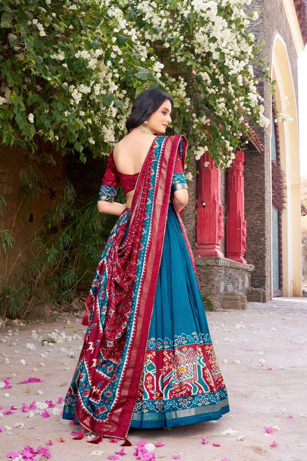Lehenga Mart Designer Wedding Lehenga Choli For Women - Red