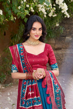 Lehenga Mart Designer Wedding Lehenga Choli For Women - Red