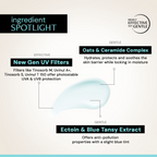 Deconstruct Oats & Ceramide Gel Sunscreen In Vivo Tested SPF 50 PA+++ - Distacart
