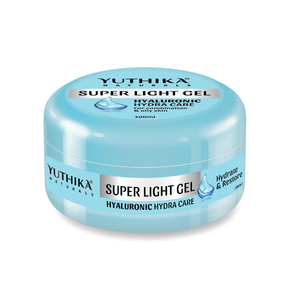 Yuthika Super Light Gel Face Moisturizer With Hyaluronic Acid - Distacart