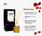 Love Earth Reed Diffuser - Rose