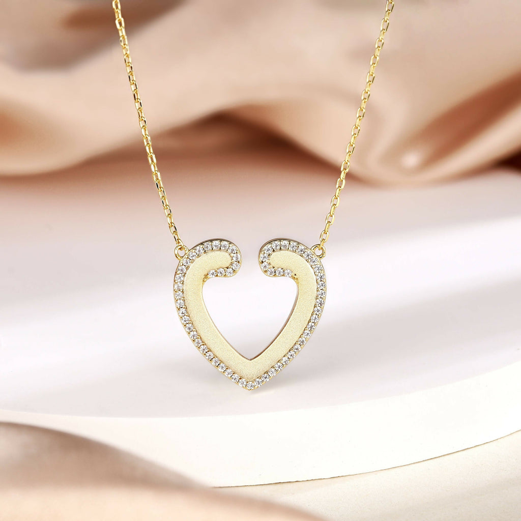 Cauer CAUER 925 Sterling Silver Moissanite Round Pendant Chain - Distacart