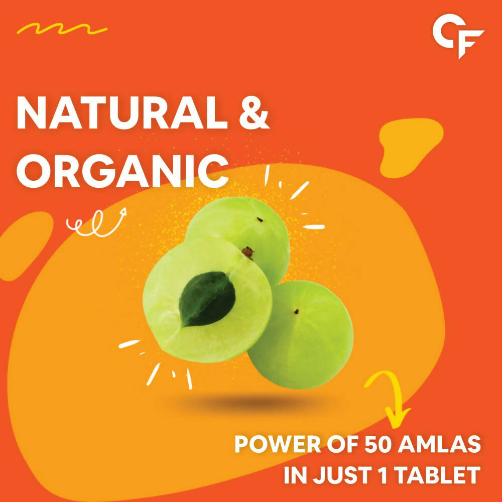 Carbamide Forte Natural Vitamin C Amla Extract With Zinc Tablets - Distacart