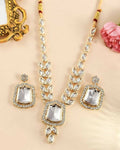 VOJ Women Silver Color stainless steel Jewellery Set - Distacart