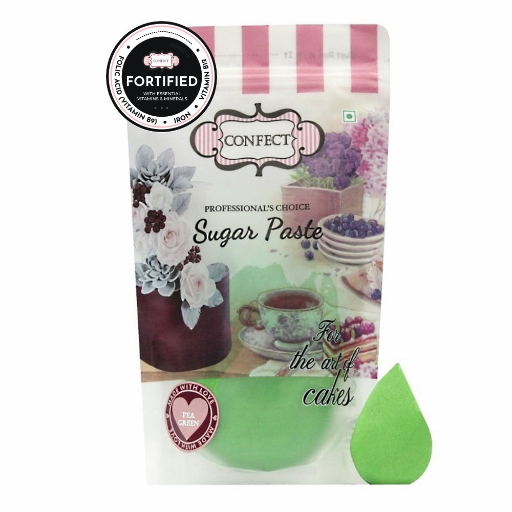 confect pea green nutritional sugarpaste 1 kg 2