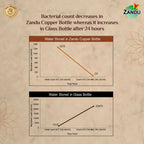 Zandu Copper Water Bottle - Distacart