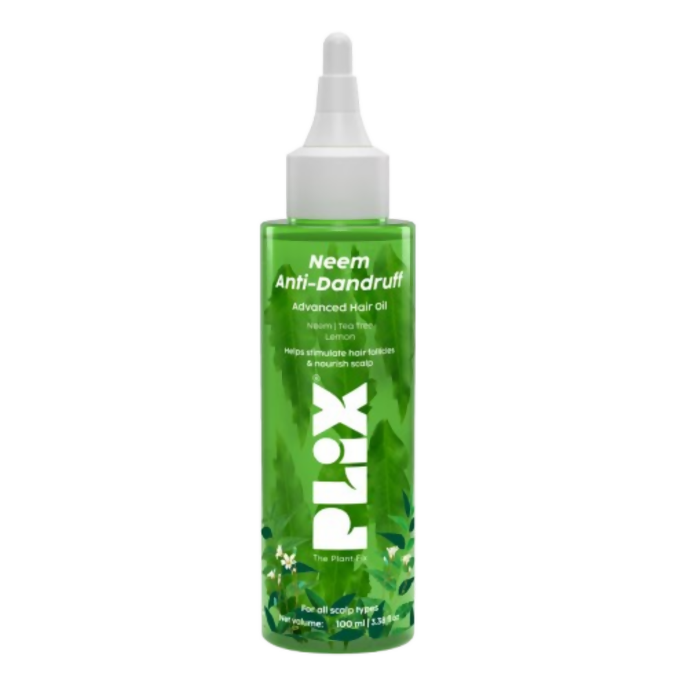 PLIX The Plant Fix Neem Anti-Dandruff Advanced Hair Oil - Distacart