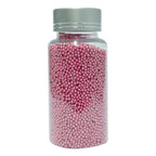confect pink disco balls sprinkles 2 mm 120 gms