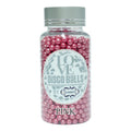 confect pink disco balls sprinkles 6 mm 120 gms