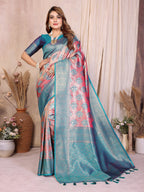 Anaita Banarasi Tissue Silk Saree - Distacart
