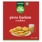 Girnar Chai Nashta - Pista Badam Cookies - Distacart