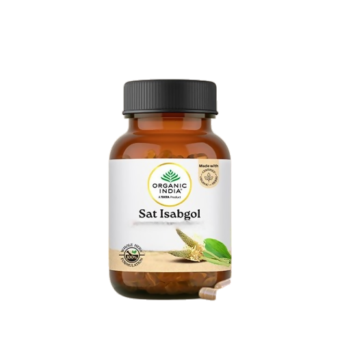 Organic India Sat Isabgol Capsules - Distacart