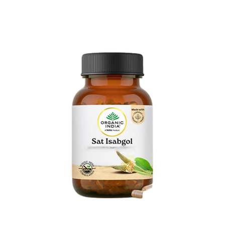 Organic India Sat Isabgol Capsules