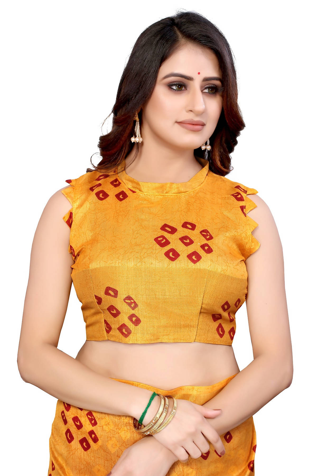 Vamika Ethnic Fire Maroon Jari Border Linen Saree - Distacart