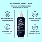 Dermistry Bond Repair Shampoo with TeraBond Maleic Acid Protein Strengthens Weak Hair