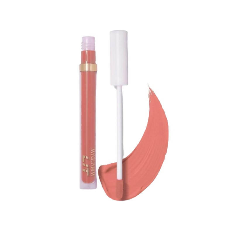 MYGLAMM LIT Liquid Matte Lipstick (Pie Hunt)