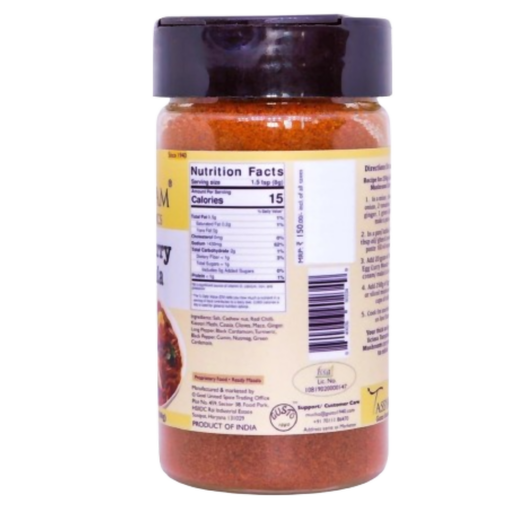 Tassyam Organics Egg Curry Masala - Distacart