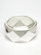 NVR Women Rhodium-Plated Kada Bracelet - Distacart