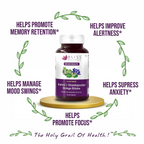 Bliss Welness Brahmi Shankpushpi Ginkgo Biloba Tablets - Distacart