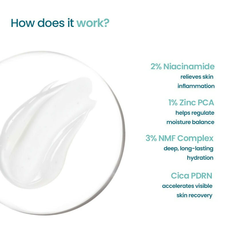 Wishcare 2:1:3 NMF Water Gel Moisturizer for Oily & Sensitive Skin, Oil-Free - Distacart