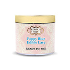 poppy blue edible lace 100g