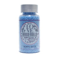 confect poppy blue disco balls sprinkles 6 mm 120 gms