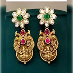 Jewel City Opulent Gold and Gemstone Necklace Set