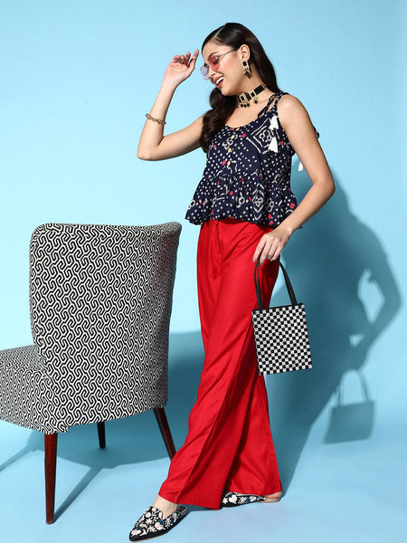 Yufta Printed Pure Cotton Top