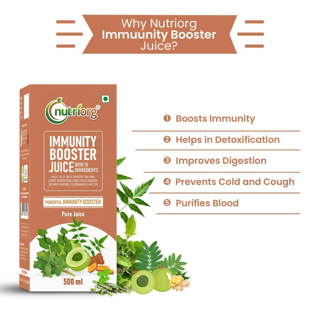 Nutriorg Immunity Booster Juice - Distacart