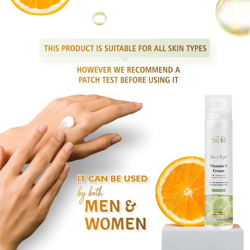 The Beauty Sailor Shine & Bright Vitamin C Cream For All Skin Types