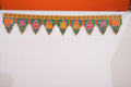 Kundan HandiKrafts Cloth Leaf Thoranna (God)